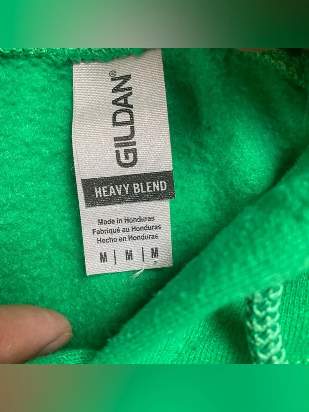 FedEx Ground Green Pullover Hoodie Sweatshirt Gildan Heavy Blend Men’s Medium. - Picture 4 of 8